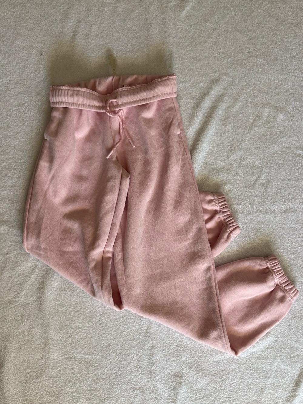 Harmony & Balance Light Pink Drawstring Jogger Sweatpants